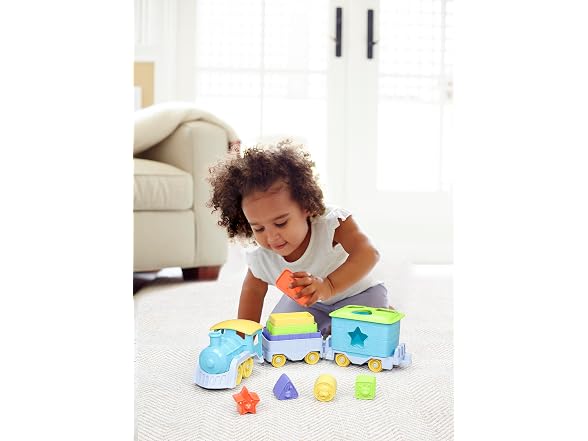 Green Toys Stack & SORT Train CB2