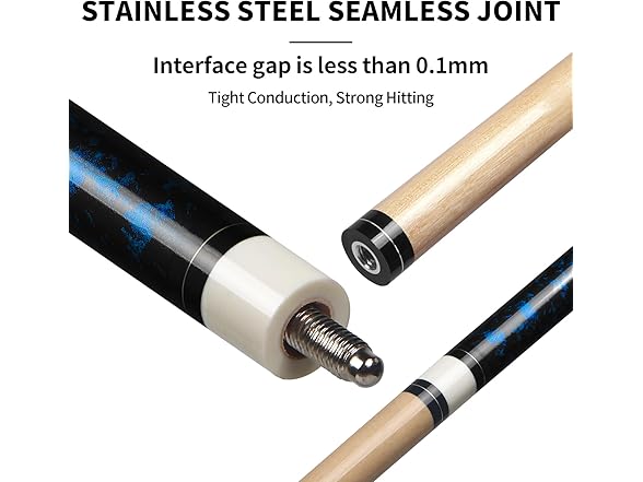LOTKEY Pool Stick,Pool Cue Sticks 58''
