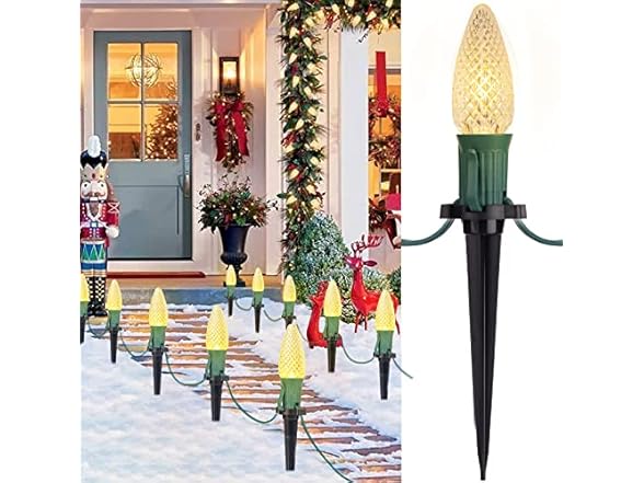 Brightown C9 Christmas String 20 Lights Outdoor