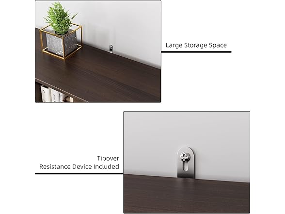 GarveeHome 9 Cube Modern Bookcase