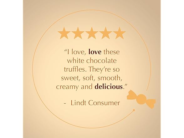 Lindt Lindor White Choc Truffles 12.7oz