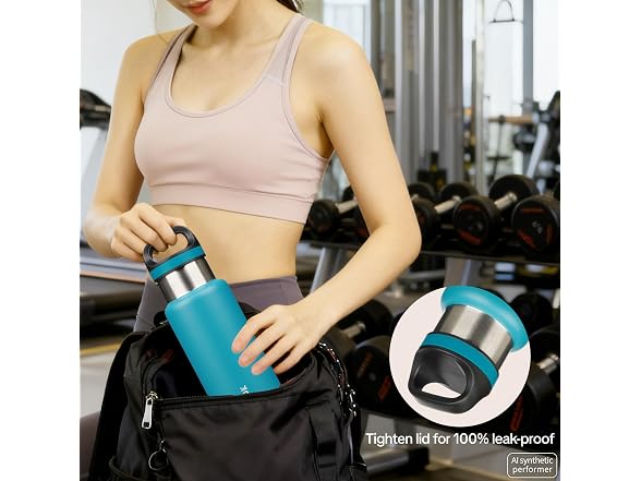 BJPKPK Insulated Water Bottle 32OZ S/S