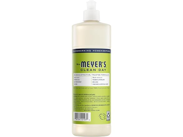 MRS MEYER S CLEAN DAY Liquid Dish Soap Lemon