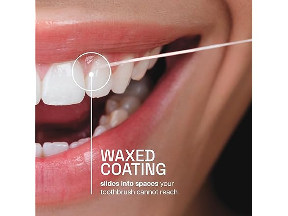 REACH Waxed Dental Floss, 