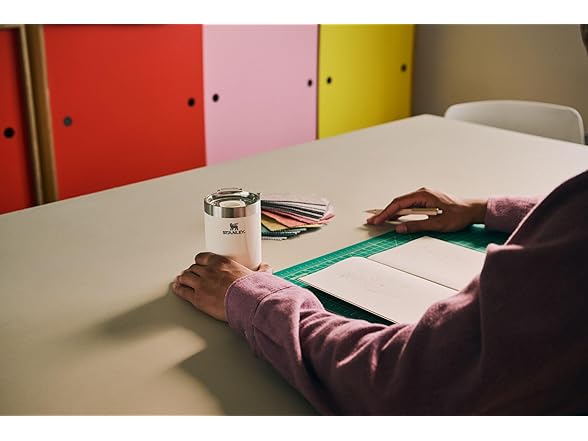 Stanley Everyday Camp Cup, 12oz, Slate Blue Drift - Gallery 5