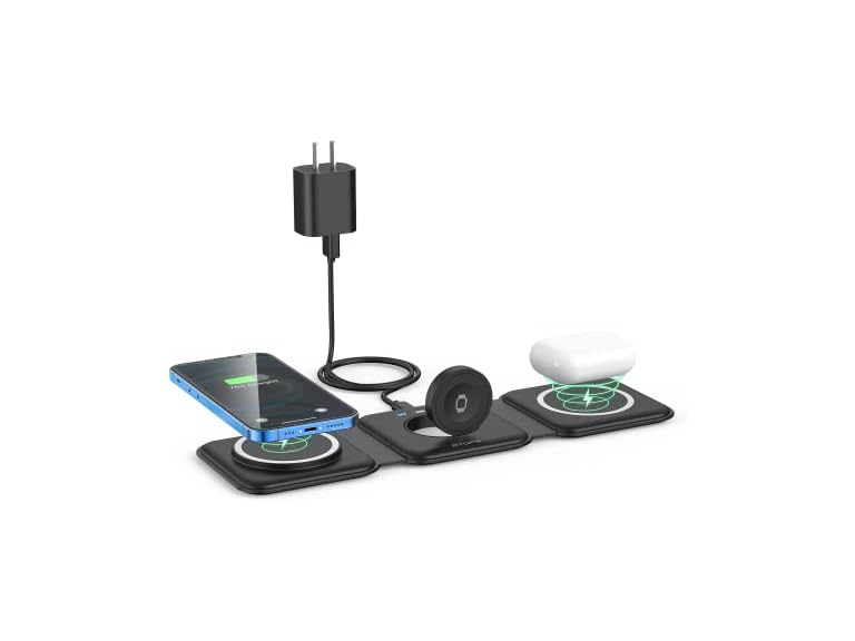 RTOPS Wireless Charger 3 in 1,RTOPS Magnetic Travel W