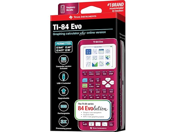 Texas Instruments TI-84 Evo Graphing Calculator