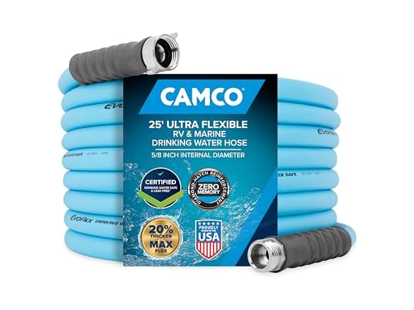 Camco EVOFlex25ft RV Water Hose