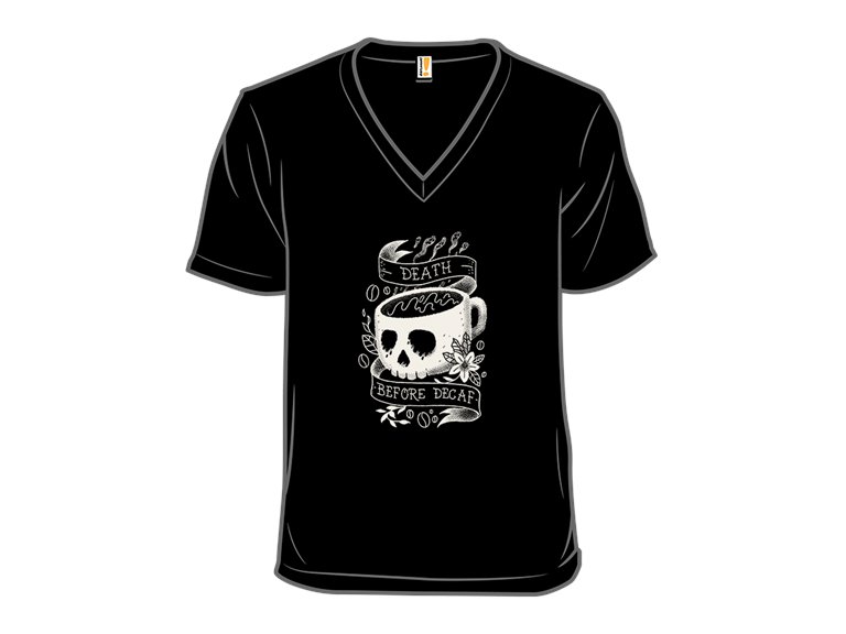 Death Before Decaf Tattoo