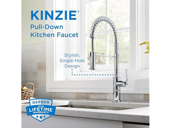 Gerber Kinzie Pre-Rinse Kitchen Faucet