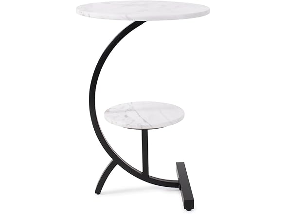 Howard Elliott Collection Tobin Drink Table Round White