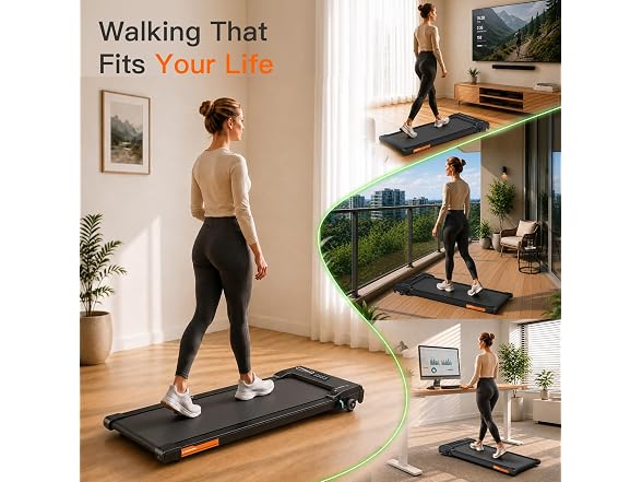 LIFErank Walking Pad Treadmill for Home