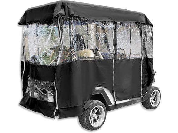 Golf Cart Enclosure 86'', 4-Person Golf Cart