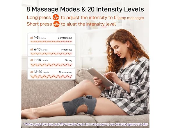 Cordless Knee Massager with Heat