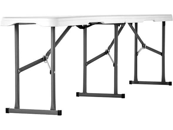 VEVOR Plastic 6' Folding Bench