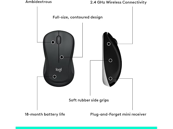 Logitech MK540 Wireless Keyboard & Mouse Combo