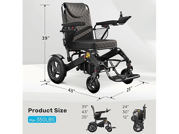 Electric Wheelchair (Open Box)
