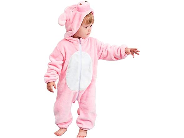 Michley (2-3T) Newborn Baby Winter Jumpsuit