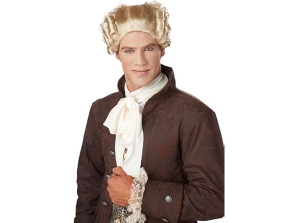 18Th Century Peruke Wig Costume (OS)