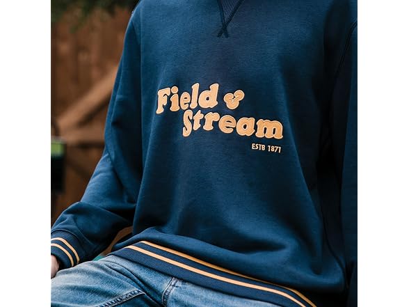 Field & French Terry Crewneck (Large & X-Large)