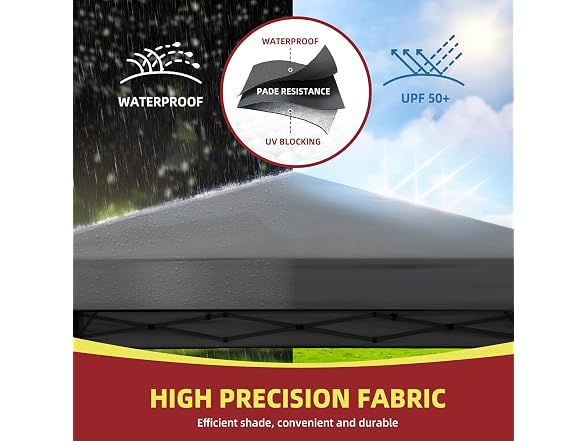 10x10 Portable Pop Up Outdoor Canopy Tent