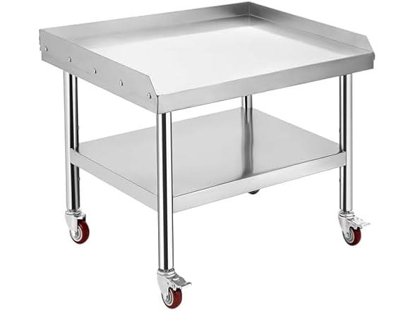 Equipment Grill Stand Table Stainless Steel 24x28x24