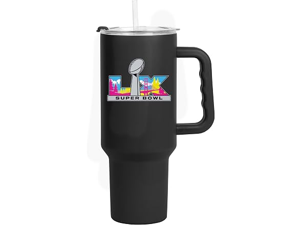 Fanmats Super Bowl 60 40oz Stainless Steel Tumbler