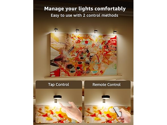 Tedmos  USB Rechargeable Wall Light