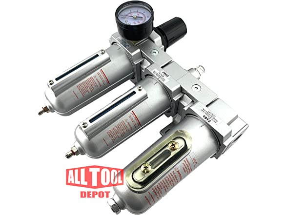 Heavy Duty 1/4 In-Line Desiccant Air Dryer For Compressed Air Pneumatic Systems