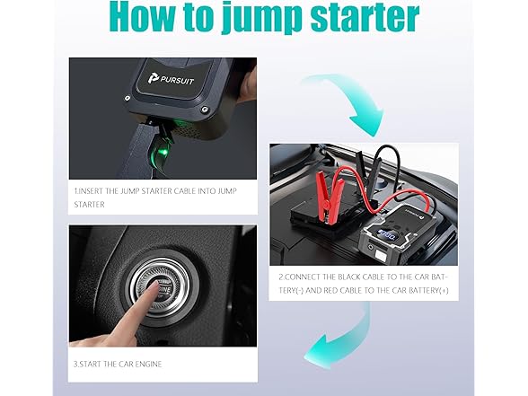 Pursuit R67 Pursuit Jump Starter with Air Compressor