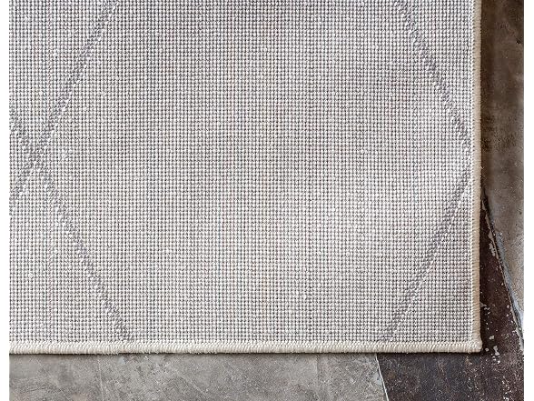 Unique Loom Trellis Frieze 9x12'2 Ivory