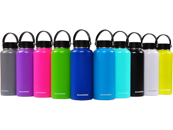 Insulated Stainless Water Bottle 2-Pack