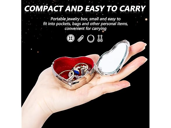 LIKSANGMETALS Heart Jewelry Box