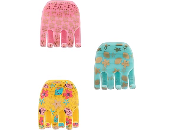 GOODY Classics Half Claw Clips - 3-Pac