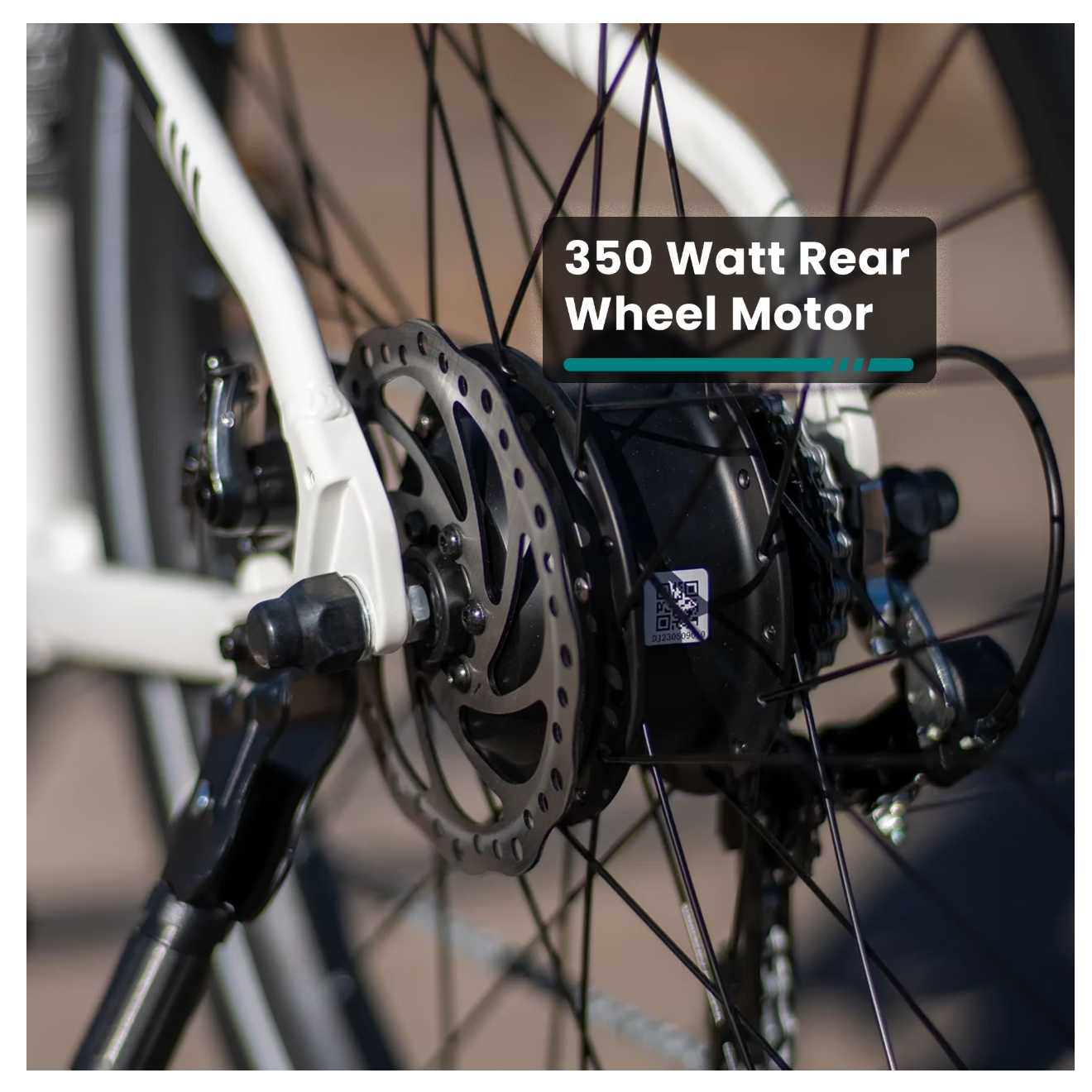 GOTRAX Transit 27.5" Step Through Electric Hybrid Bike - Gallery 12