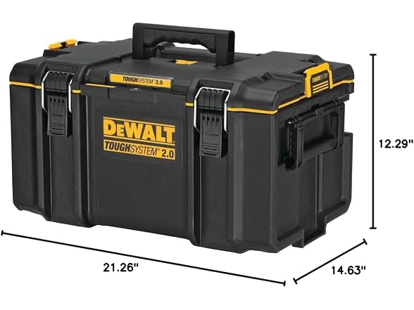 DEWALT TOUGHSYSTEM 2.0, Large Tool Box,