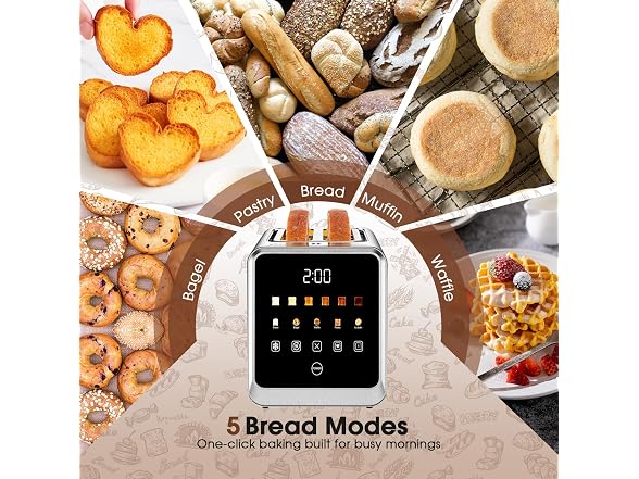 Foyoconven Smart Toaster 4 Slice