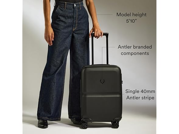 ANTLER - Single Stripe Hardside Carry On Luggage