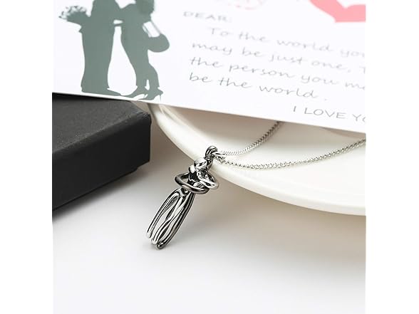 Taouzi Hug Necklace Couples Necklace
