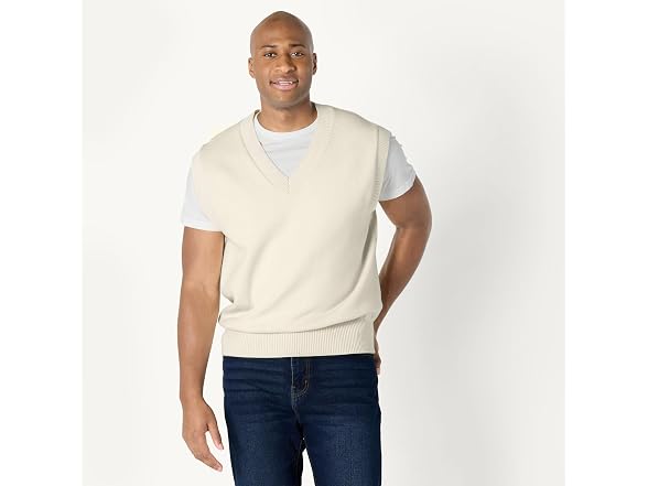 Amazon Essentials Men V-neck Vest (Small)
