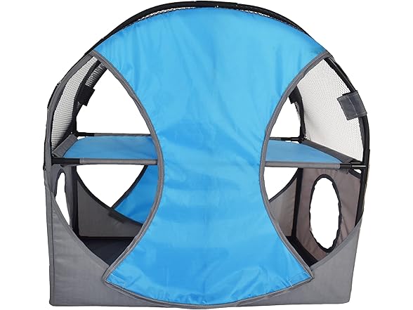 Pet Life ® Kitty-Play Portable House