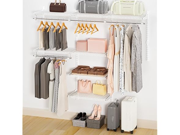 Wire Closet Organizer System