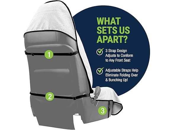 Season Guard Terry Cloth Sweat Towel Seat