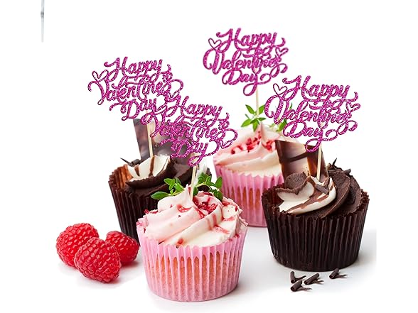 Gyufise 24Pcs Happy Valentine's Day 