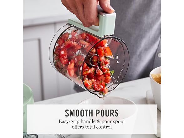 Martha Stewart 3 Cup Electric Vegetable Chopper Sage