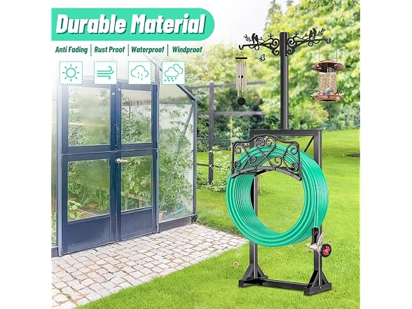 ODSNANIE Metal Garden Hose Holder