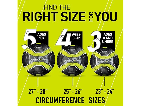 Franklin Sports 30103X Blackhawk Soccer Ball,