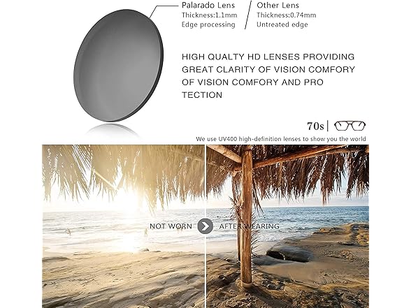 Palarado Trendy Fashion Sunglasses