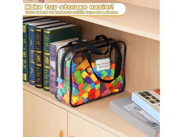 Toy Storage Bags 6packs