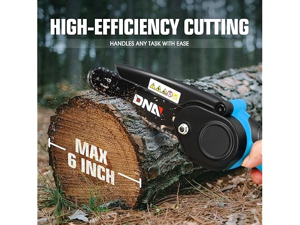 DNA MOTORING Mini Chainsaw, 6 Inch